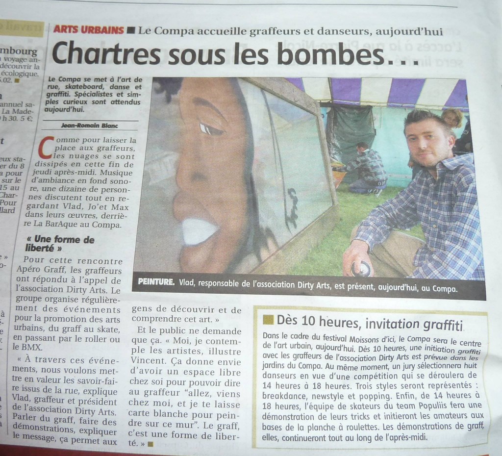 Chartres sous les bombes